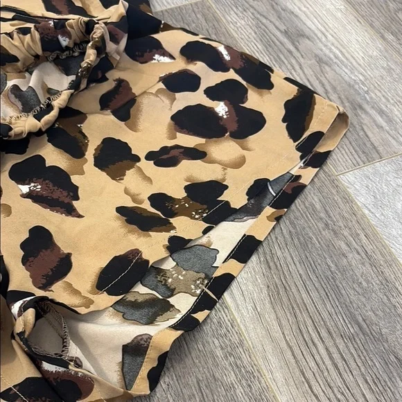 SHEIN Leopard Print Two-Piece Set - Picture 6 of 8